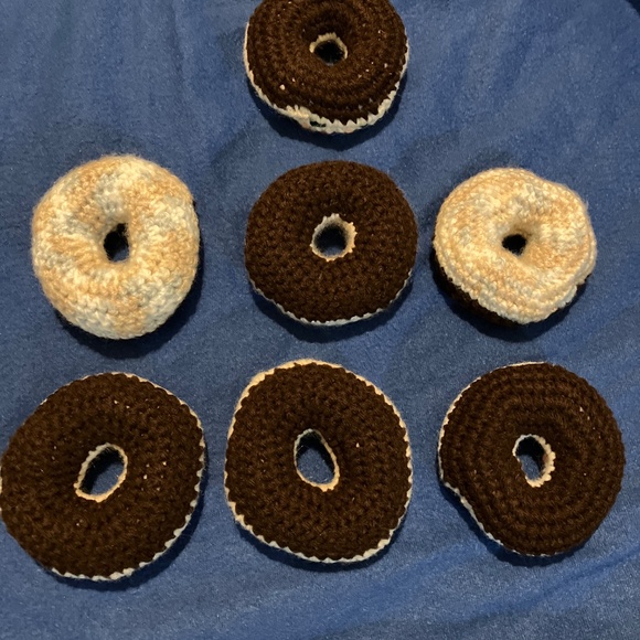 Hand-Crafted Mini Crocheted Donut - Picture 7 of 11